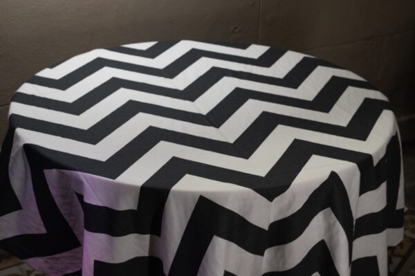 WHITE & BLACK STRIPES